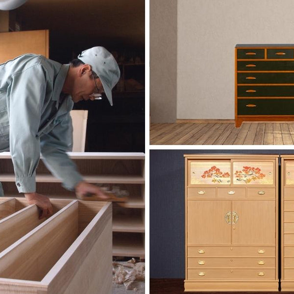値下げ❗️【新品同様】桐のタンス 手作り品 高級レア品 名古屋