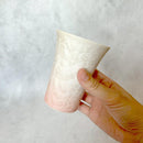 【フリーカップ2点セット】花結晶 (白地青赤) | 京焼-清水焼 | 陶葊