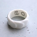 【有田焼】2016/ サスキア ディーツ ドレーク リング NO.2 (ホワイト)