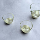 【酒器セット3点セット】貫入 シャンパンゴールド 片口 & ぐい吞み | 金沢箔 | 箔一