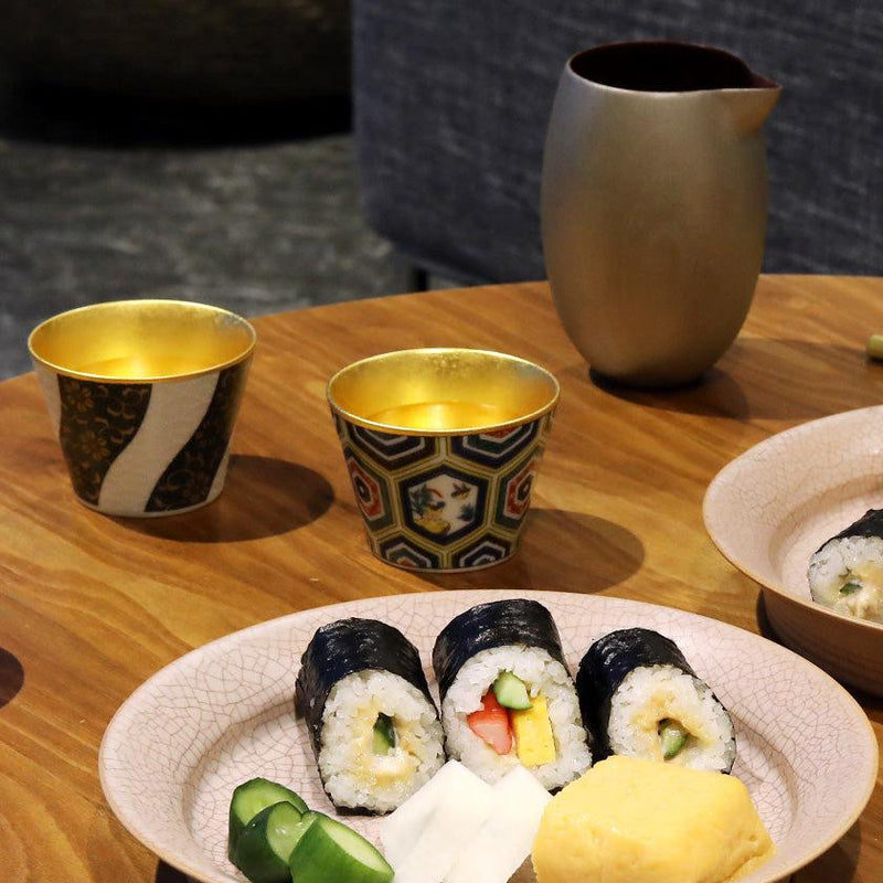 【フリーカップ】九谷焼 古九谷フリーカップ | 金沢箔 | 箔一