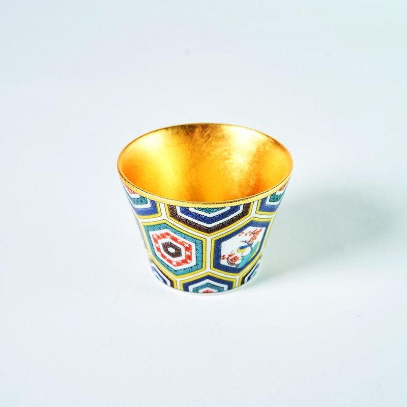 【フリーカップ】九谷焼 古九谷フリーカップ | 金沢箔 | 箔一
