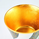 【フリーカップ】九谷焼 青粒フリーカップ | 金沢箔 | 箔一