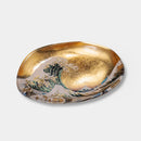 【トレー】箔名画 北斎 ガラストレー (金) | 金沢箔 | 箔一