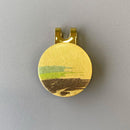 【オプション】ゴルフマーカー名入れ 赤文字 UV印刷 | 金沢箔 | 箔一