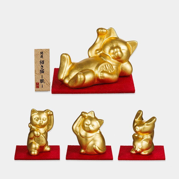 招き猫｜縁起物 招き猫 | 金沢箔 | 箔一 ｜BECOS
