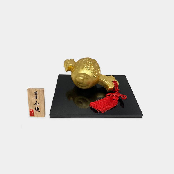 置物｜開運 小槌 | 金沢箔 | 箔一 ｜BECOS
