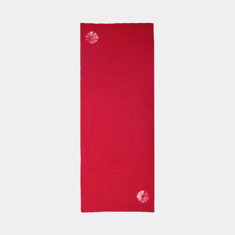 【手ぬぐい】傘巻き絞り (紅赤) 化粧箱付 | 京鹿の子絞 | ヨアケ