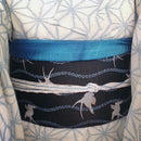 【ストール】天然インディゴ 手染め (絞り) | 藍染 | インディゴ気仙沼