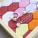 【トレイ】木目込み (ナチュラル) M | 江戸木目込み | 柿沼人形