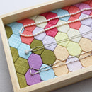 【トレイ】木目込み (ナチュラル) M | 江戸木目込み | 柿沼人形