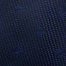 【ネクタイ】安心の深紺 オリジナルロゴ | 国産シルク | SHAKUNONE (贈答用の紙袋付き)