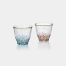 【グラス】MATSURI 金彩ロックグラスペア | 津軽びいどろ | 北洋硝子 (アデリア)