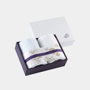 【タオル】「彩-irodori-」フェイスタオル2枚セット (ブルー・ホワイト) | 今治タオル