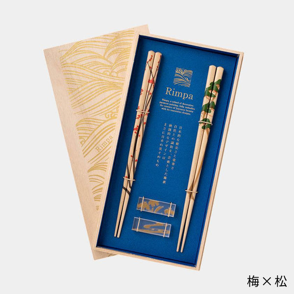 【夫婦箸】Rimpa | 若狭の塗箸 | 箸蔵まつかん