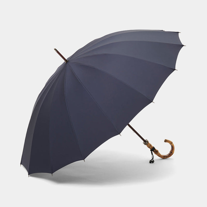 【雨傘】紳士 NEW トラッド 16 ロング カーボン | 東京洋傘 | 宮内庁御用達 前原光榮傘商店