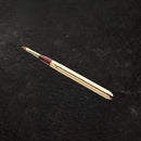 【メイクブラシ】BISYODO (L) ダブルコンシーラーブラシ (丸平 9mm / 丸 8 mm) | 化粧筆 | ウエダ美粧堂