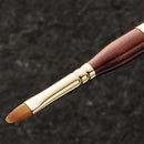 【メイクブラシ】BISYODO (L) ダブルコンシーラーブラシ (丸平 9mm / 丸 8 mm) | 化粧筆 | ウエダ美粧堂