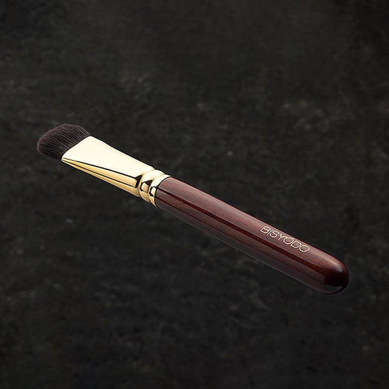 【メイクブラシ】BISYODO (L) アイシャドーブラシ (丸平) 16mm 細光峰 | 化粧筆 | ウエダ美粧堂