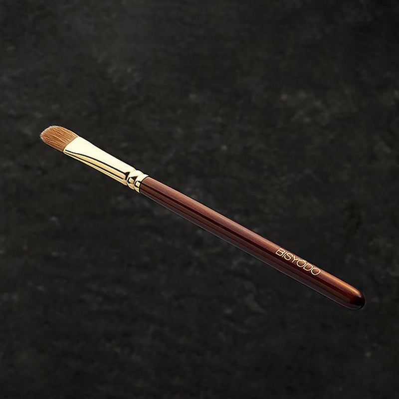 【メイクブラシ】BISYODO (L) アイシャドーブラシ (丸平) 13mm | 化粧筆 | ウエダ美粧堂