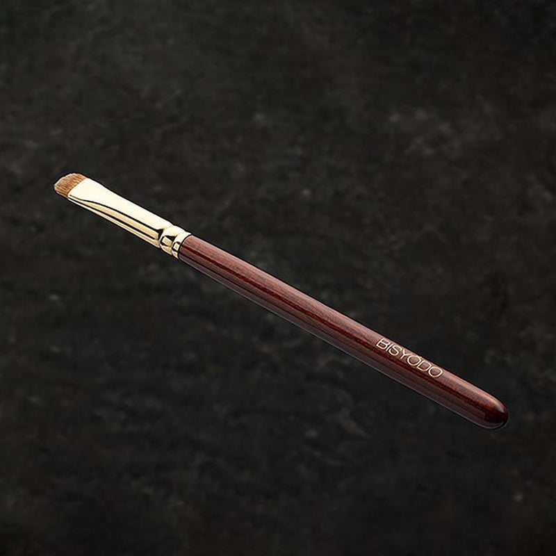 【メイクブラシ】BISYODO (L) シャドーライナーブラシ (丸平) 5.5mm | 化粧筆 | ウエダ美粧堂