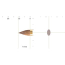 【メイクブラシ】BISYODO (L) リップブラシ (丸平) 11mm | 化粧筆 | ウエダ美粧堂