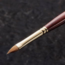 【メイクブラシ】BISYODO (L) キャップ付リップブラシ (丸平) 11mm | 化粧筆 | ウエダ美粧堂