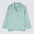 【パジャマ】シルク ミントグリーン セットアップ | Foo Tokyo