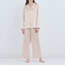 【パジャマ】シルク パールホワイト セットアップ | Foo Tokyo