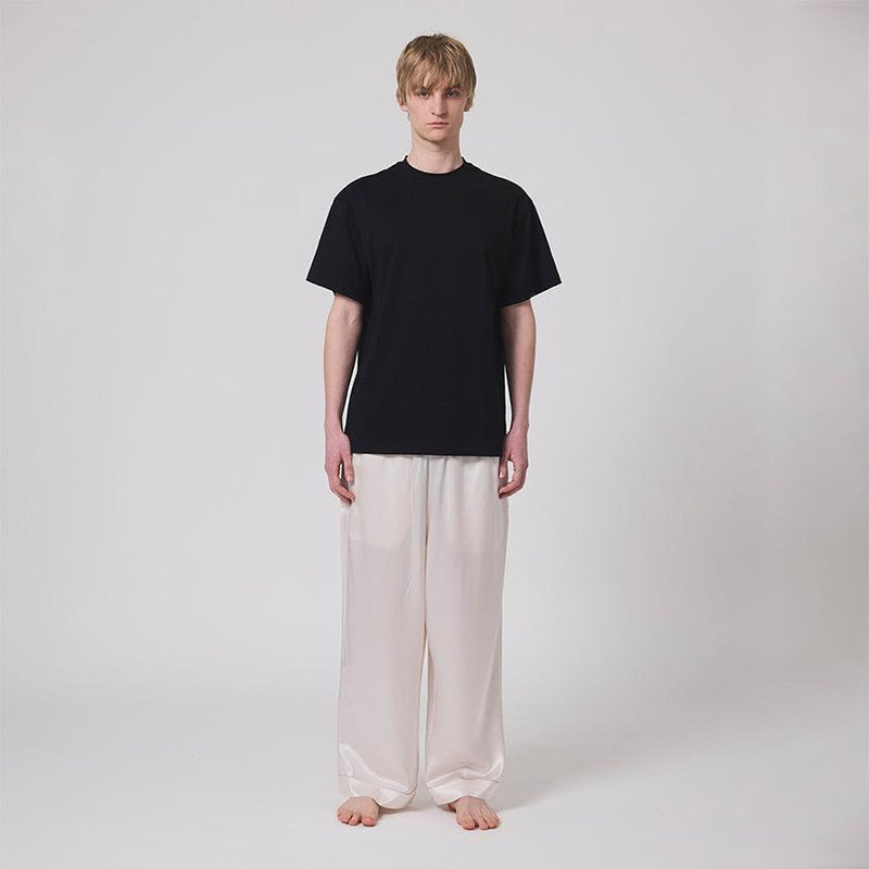 【メンズ】シルクコットンTシャツ