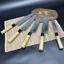 【菜切包丁】和式銀三ダマスカス 180mm | 堺刃物 | 山脇刃物製作所