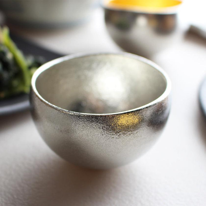 【盃】Kuzushi - Yure - 小 錫・金箔セット | 高岡銅器