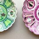 【古伊万里焼】林九郎窯 皐月 15cmプレート moegi