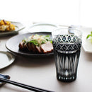 【ビアグラス】薩摩黒切子 ビールグラス | 薩摩切子 | satuma