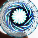 【そば猪口2点セット】二重被せ (緑-瑠璃, 金赤・瑠璃) おちょこ | 薩摩切子 | satuma