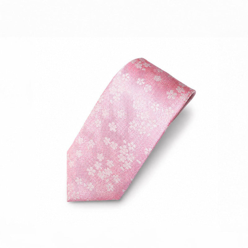 ネクタイ｜桜花 桜色 | 郡内織物 | 富士桜工房 ｜BECOS