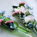 【アップサイクル】funew ワインボトル ハーフカット L グリーン