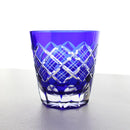 【江戸切子】重ね矢来 オールドペア