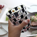 【江戸切子】KUROCO 玉市松 オールド