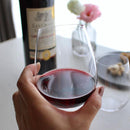 【江戸硝子】うすはり 葡萄酒器 ボルドー 2ヶセット 木箱入