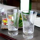 【天開グラス2点セット】冷感 花火 | 丸モ高木陶器