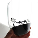 【グラス】夕日を眺める ラクダ | 丸モ高木陶器