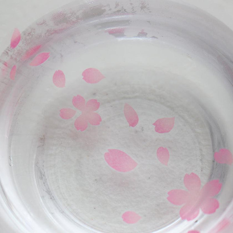 【グラス】冷感桜 煎茶椀 | 丸モ高木陶器