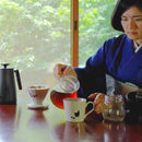 【コーヒーフィルター】温感 千鳥 (花と鳥) | 美濃焼 | 丸モ高木陶器