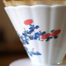 【コーヒーフィルター】温感 千鳥 (花と鳥) | 美濃焼 | 丸モ高木陶器