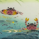 【パネル】さわがに PWS125 | 加賀友禅 | 染の四季