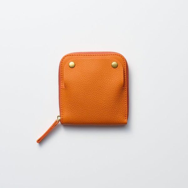 【本革ケース】SHRINK とこしえの橘 Eternal-Orange ソフトシュリンク牛革(別注カラー) | RAKUKEI