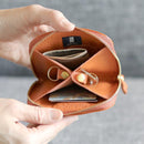 【本革ケース】SHRINK とこしえの橘 Eternal-Orange ソフトシュリンク牛革(別注カラー) | RAKUKEI