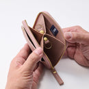 【本革キーケース】SMART MOVE! -type1 | アナログキーポケットタイプ- Sakura Grace (ふわり春衣) | 革加工 | RAKUKEI