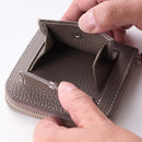 【本革キーケース】SMART MOVE! -type2 | コインポケットタイプ- Velvet Greige (東山の小径) | 革加工 | RAKUKEI